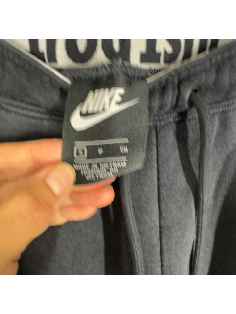 Nike Activewear Sweatpants Women S Small Black High Rise Drawstring Tapered